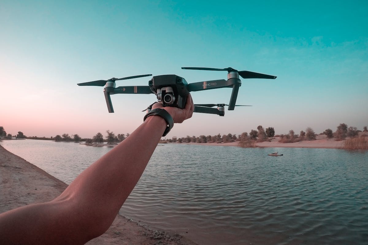 drone untuk konten kreator