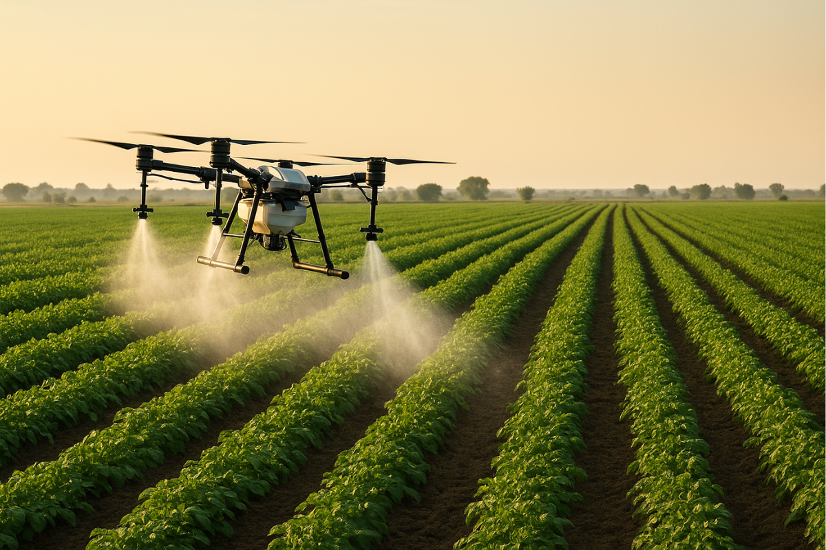 kelebihan drone sprayer